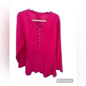 NWOT Charlie Paige Cotton Tunic, 1X